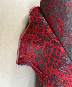 Meterware Polsterstoff Dekostoff gestreift taupe creme Breite 140cm 10 Meter