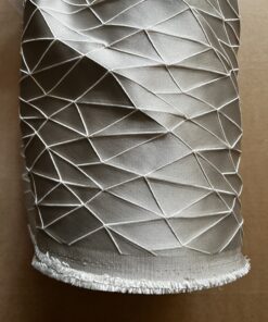 Tecon Meterware Dekostoff Satin dunkles Creme Breite 140cm 10 Meter