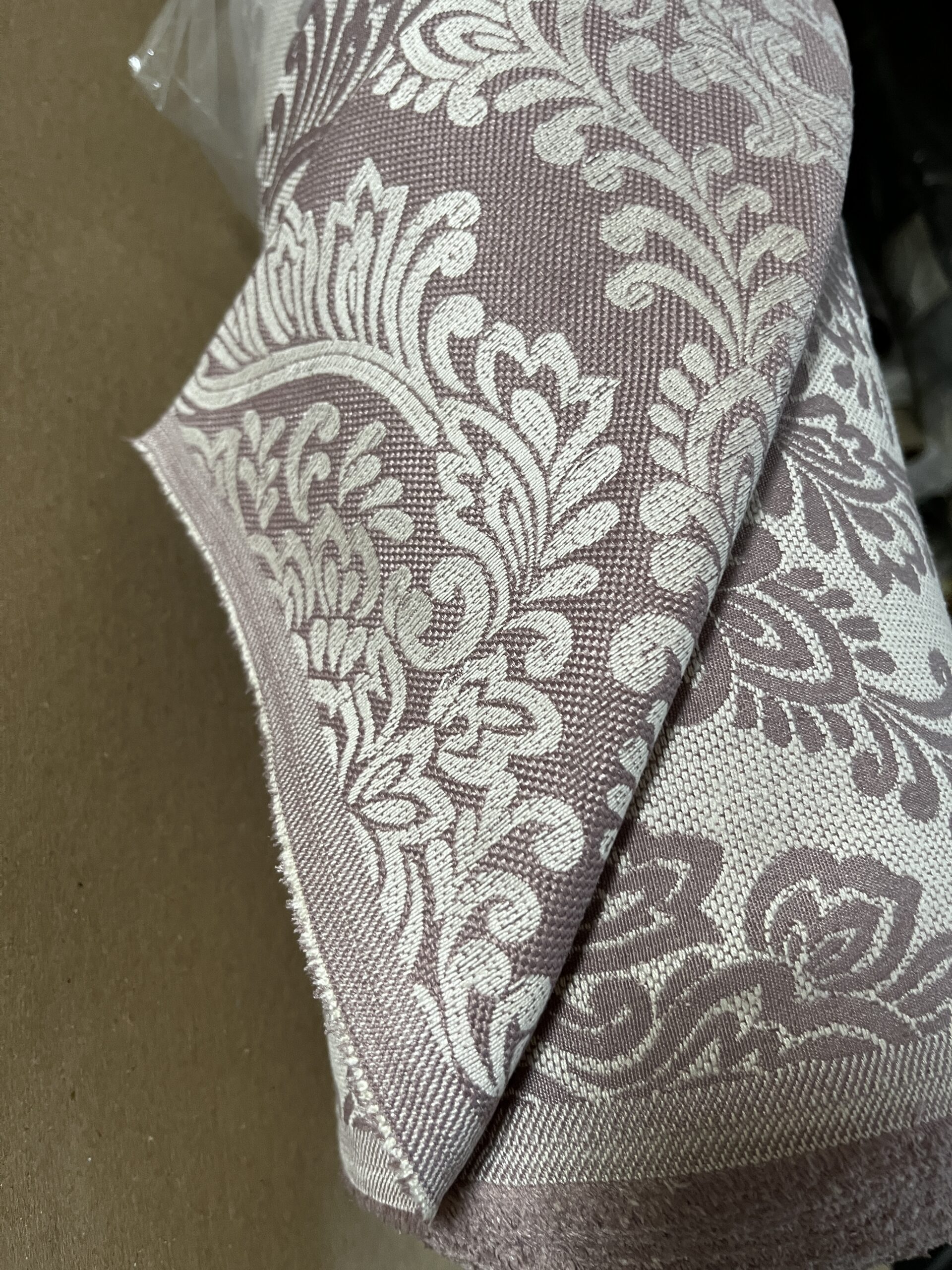 Meterware Tecon Premium Lilie Zartlila Breite 140cm 10 Meter