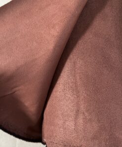Meterware Tecon Microfaser Rostbraun Breite 140cm 10 Meter