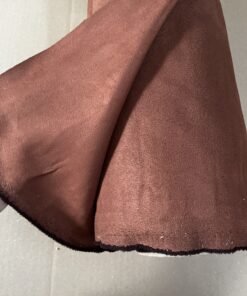 Meterware Tecon Microfaser Rostbraun Breite 140cm 10 Meter