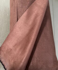 Meterware Tecon Microfaser Rostbraun Breite 140cm 10 Meter