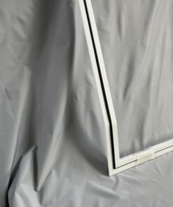 Klappenrahmen 850x1069mm - Winkel untere Kante 15° - weiß -  Niesmann & Bischoff