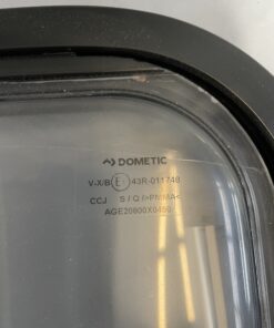 Dometic Ausstellfenster mit Rahmen, 800 x 450 mm, schwarz
