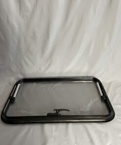 Dometic Ausstellfenster mit Rahmen, 800 x 450 mm, schwarz