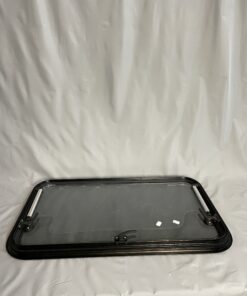 Ausstellfenster S7 P mit Rahmen, Dometic, 800 x 450 mm, schwarz getönt