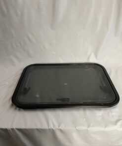 Ausstellfenster mit Rahmen, Dometic, 650 x 450 mm, schwarz getönt