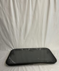 Ausstellfenster mit Rahmen, Dometic, 800 x 450 mm, schwarz getönt