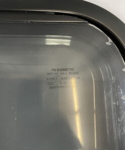 Dometic Ausstellfenster mit Rahmen, 900 x 520 mm, schwarz getönt