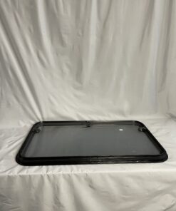 Dometic Ausstellfenster mit Rahmen, 900 x 520 mm, schwarz getönt