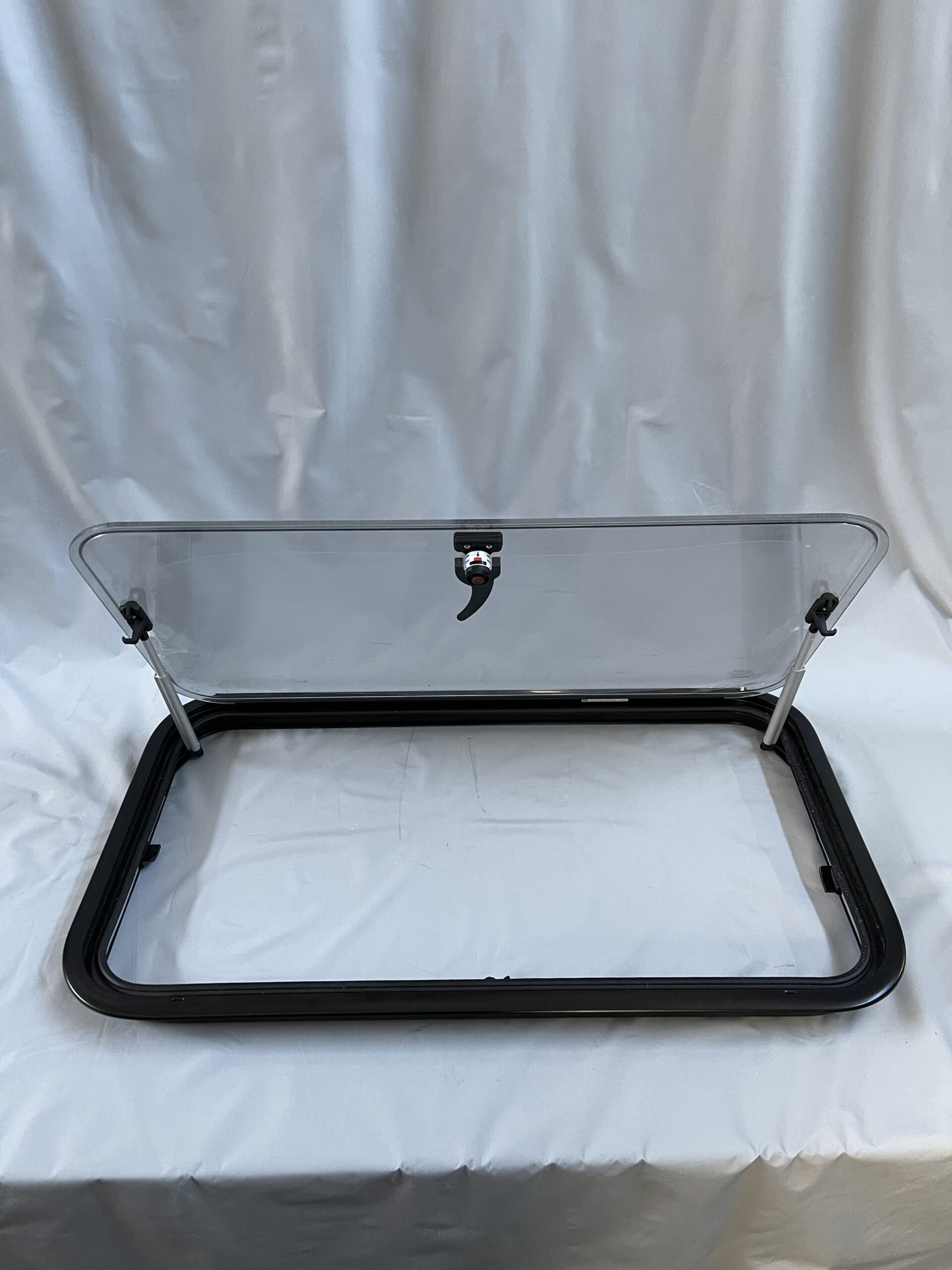 Ausstellfenster S7 mit Rahmen, Dometic, 800 x 450 mm, schwarz