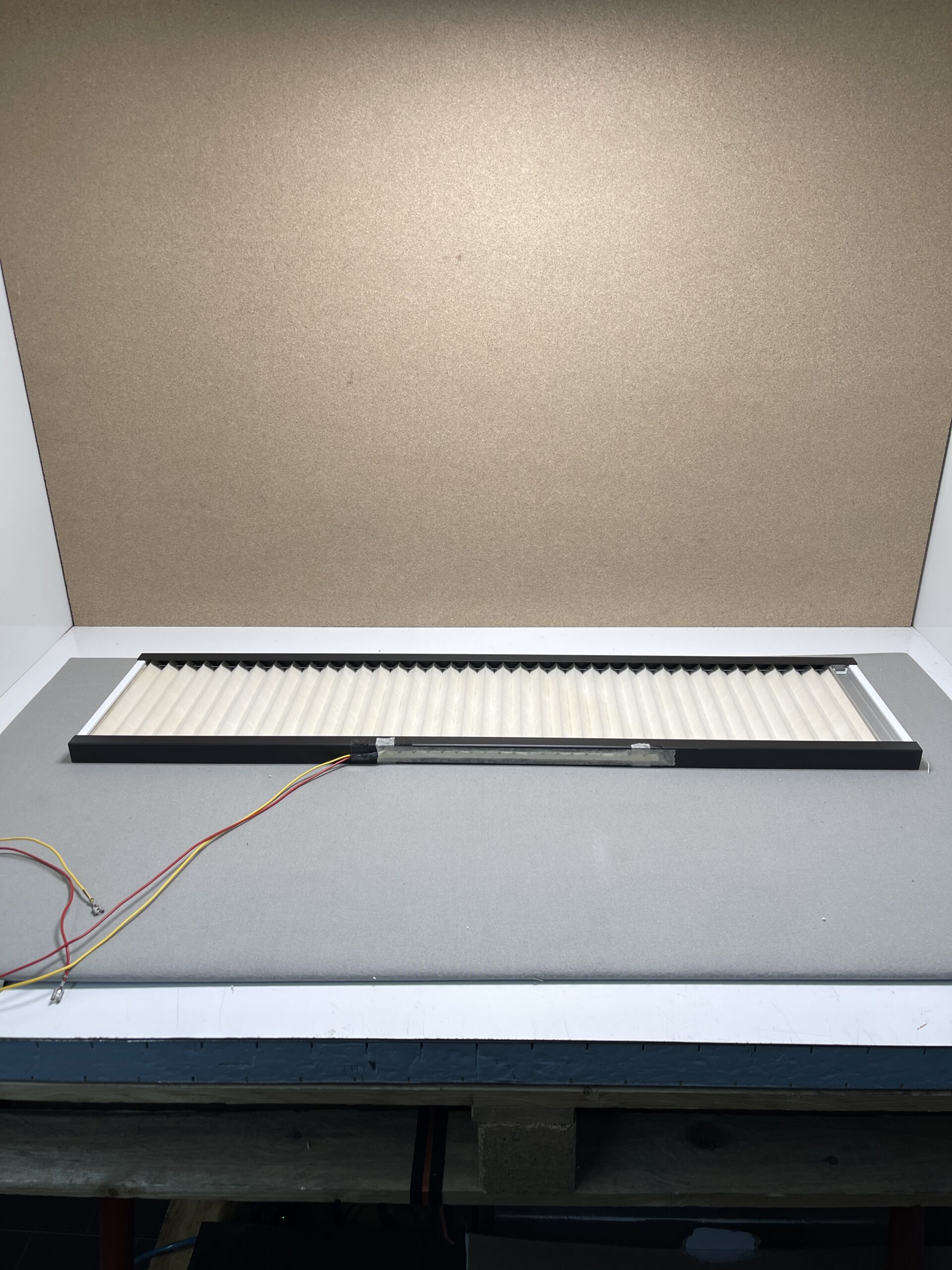 Wohnmobil Rollo mit LED 225 x 890