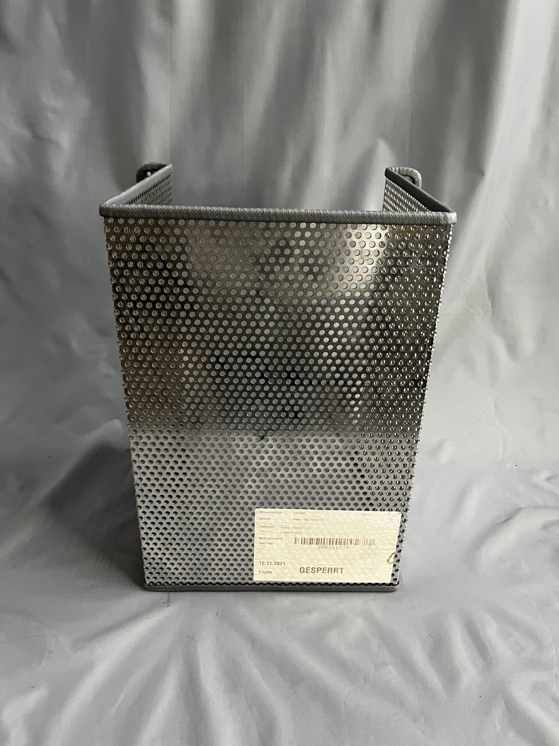 Abdeckung für Wechselrichter 28/34x42x27,5cm Blech