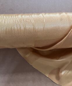 10 Meter Gardinenstoff Meterware Gold Orange mit Muster Innenausbau Camper