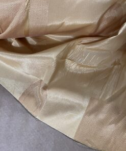 10 Meter Gardinenstoff Meterware Gold Orange mit Muster Innenausbau Camper