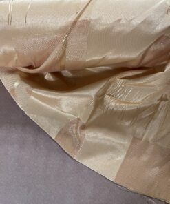 10 Meter Gardinenstoff Meterware Gold Orange mit Muster Innenausbau Camper