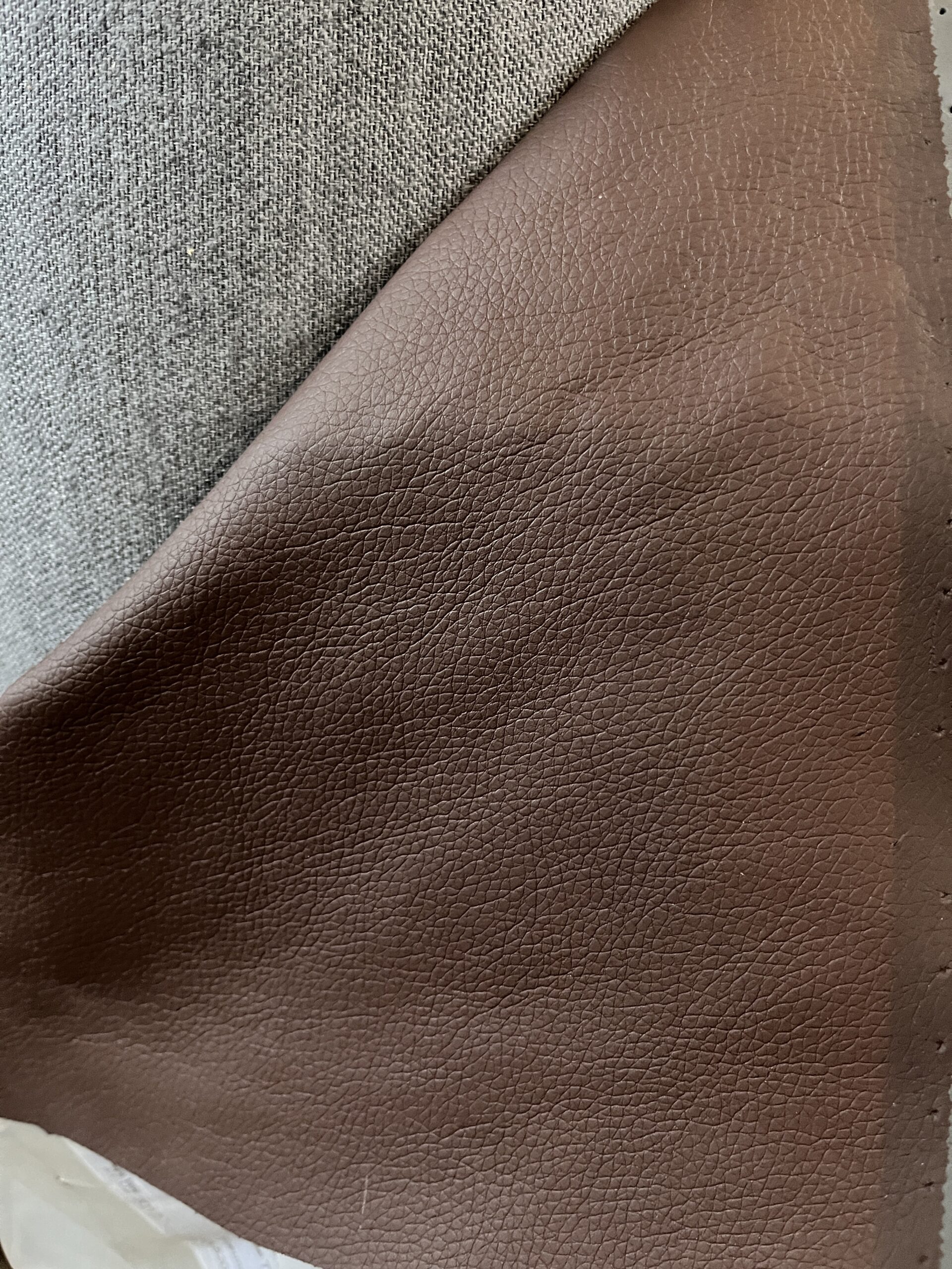 Tecon 10 Meter Polsterstoff Kunstleder Kastanie Wohnmobil Camper