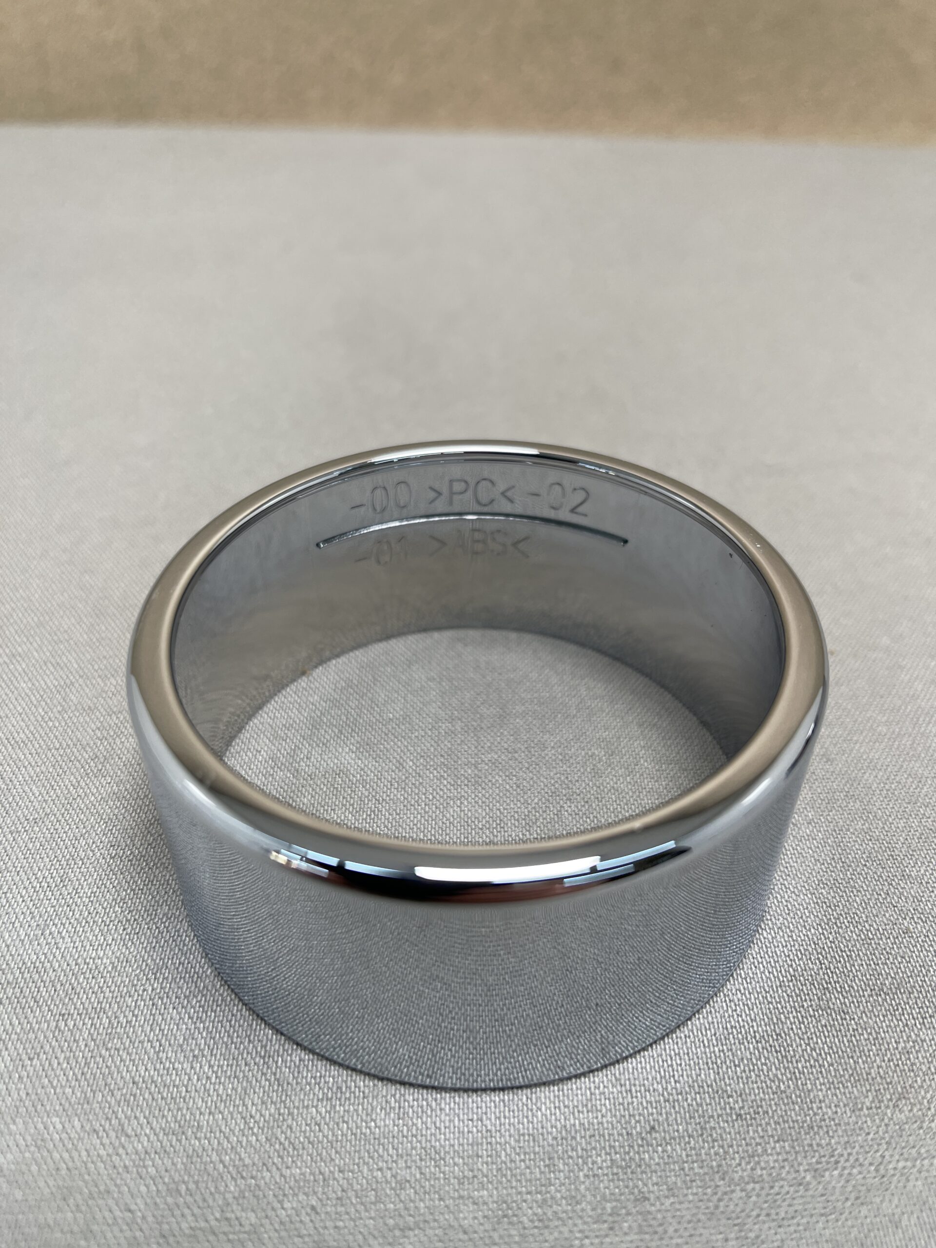 Schneider Abdeckung Ring Chrome Häfele 7cm 2-er Set