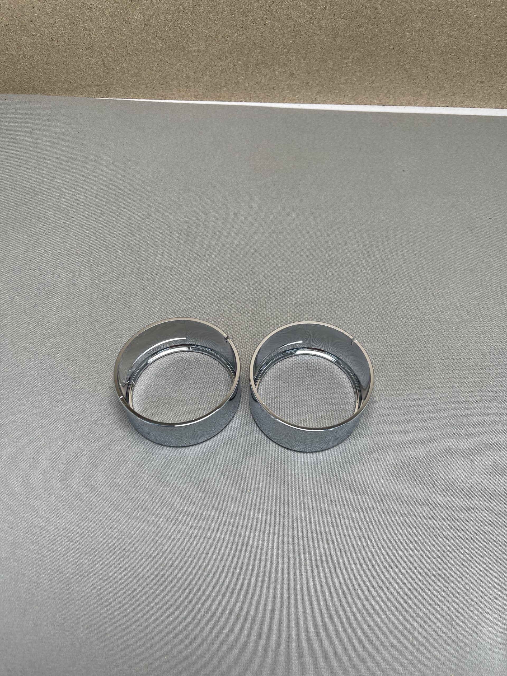 Schneider Abdeckung Ring Chrome Häfele 7cm 2-er Set