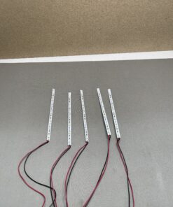 LED Leiste 12V weiß Alu 5er Set 18cm