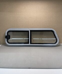 Mekuwa Aluminium Schiebefenster (Schräge Seite) 900x300 grau