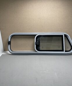 Mekuwa Aluminium Schiebefenster (Schräge Seite) 900x300 grau