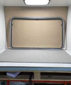 Dometic Rahmen Alu für Ausstellfenster ohne Glas 1000x600 mm grau S7/S7P