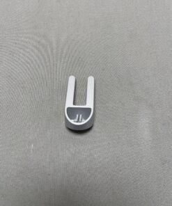 Garderoben Kleiderhaken Doppelhaken Edelstahl silber 5er-Set