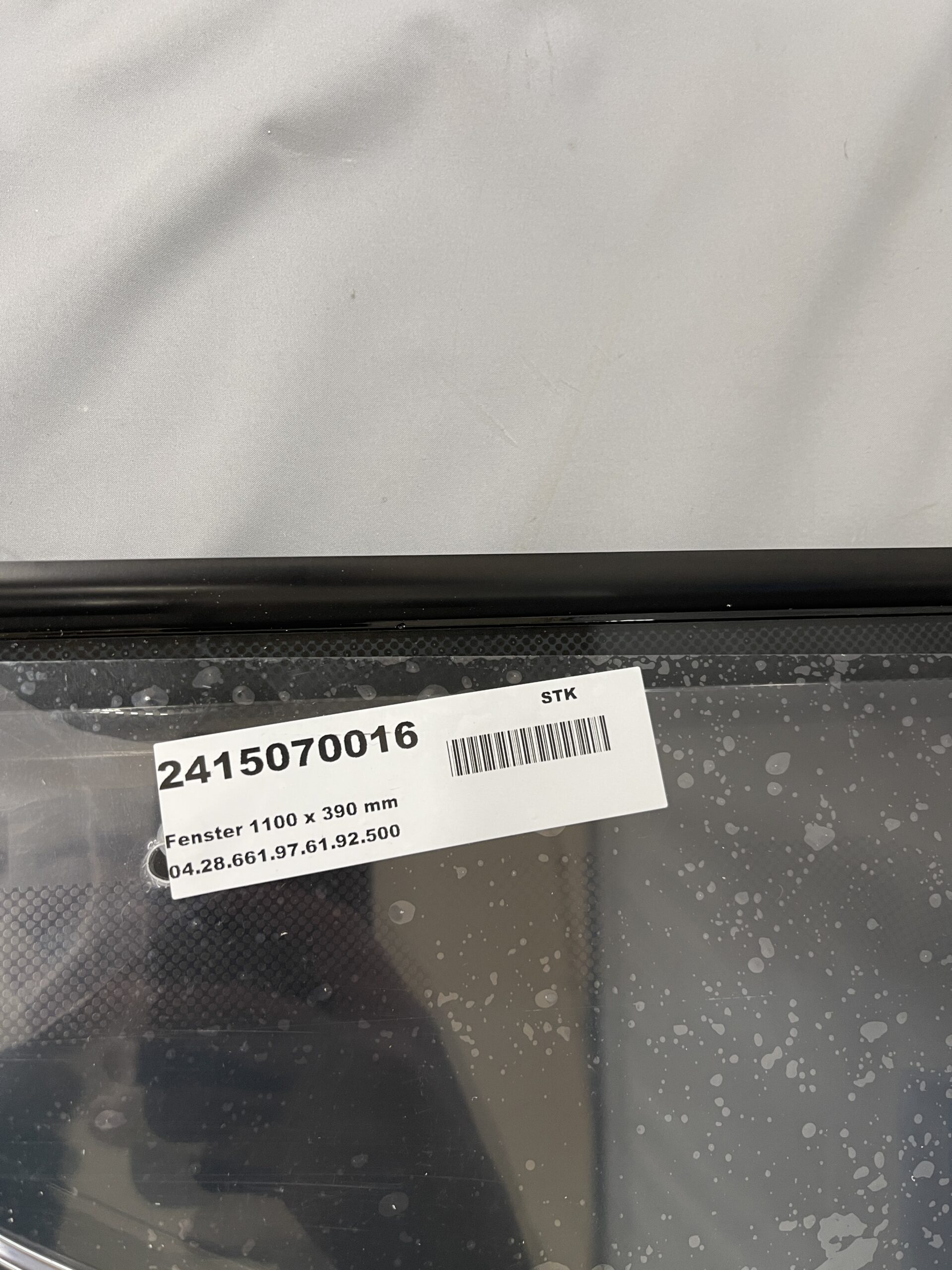 Ausstellscheibe 1100 x 390 mm Neu Wohnmobil