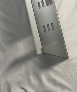 Schreibtisch Kabelwanne horizontal silber inkl. Anleitung + Schrauben