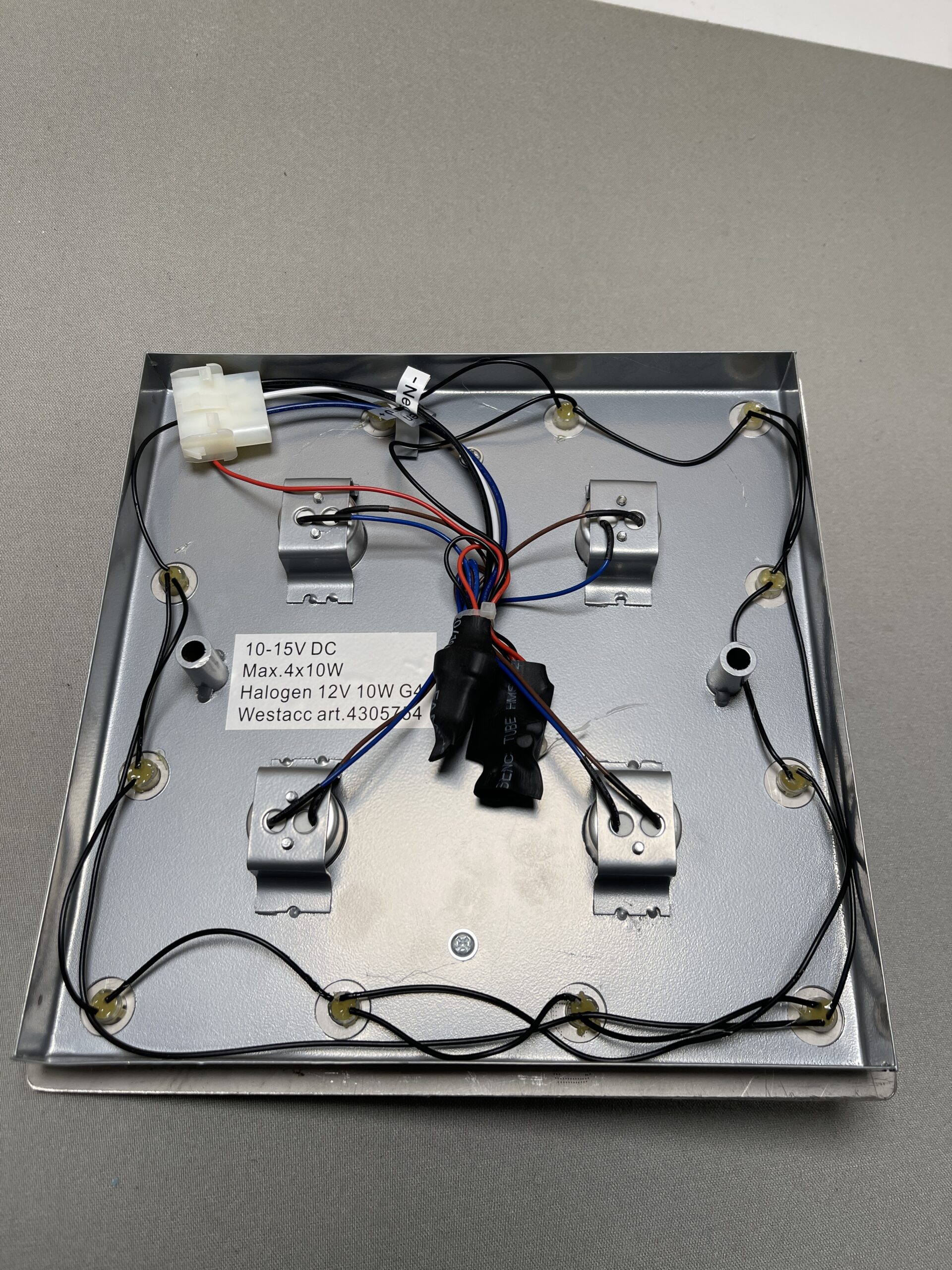 Halogen Lampe 4x Spots 12V inkl. Zubehör