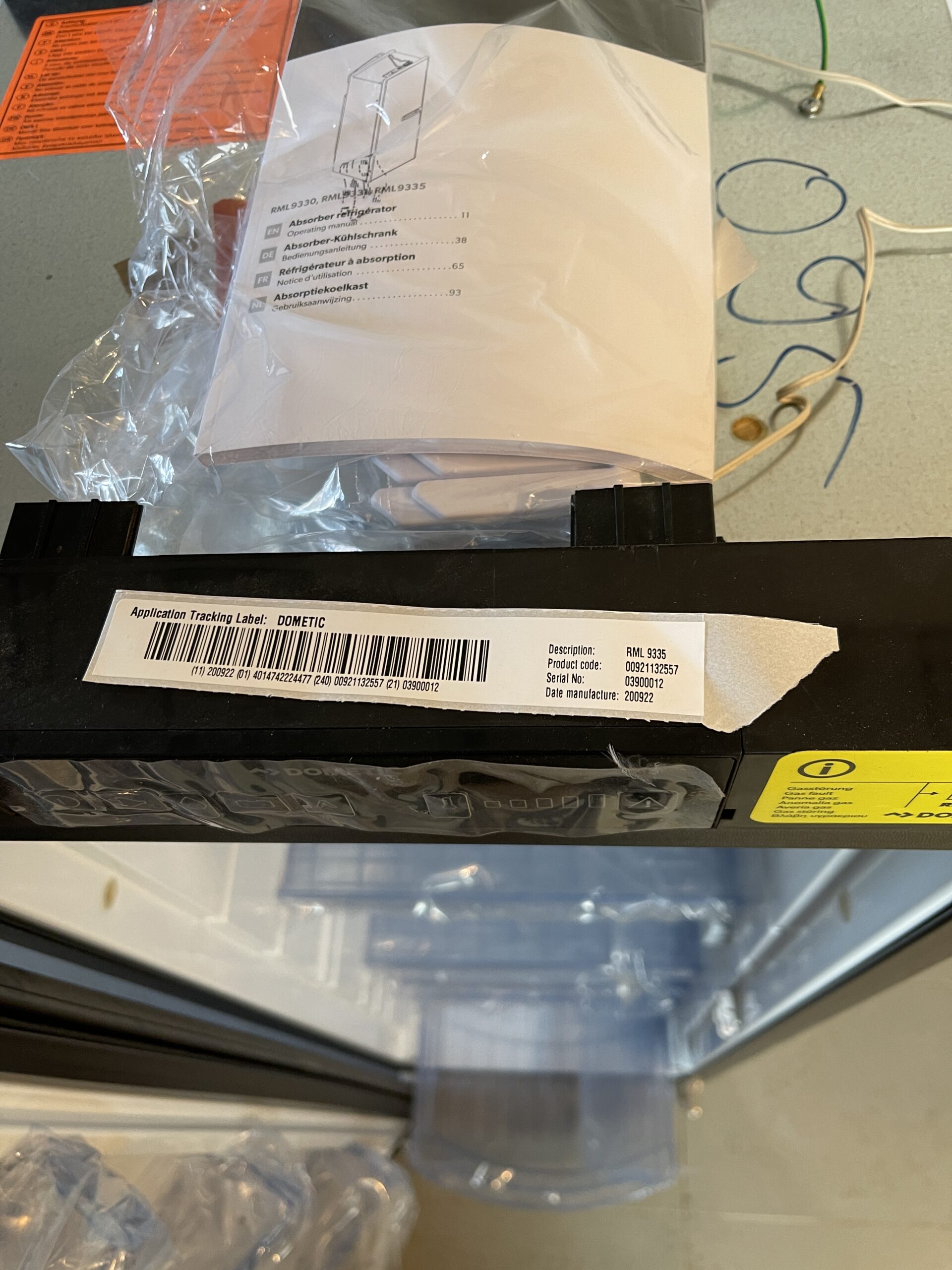 Dometic Kühlschrank Refrigeration 9 Series RML9335