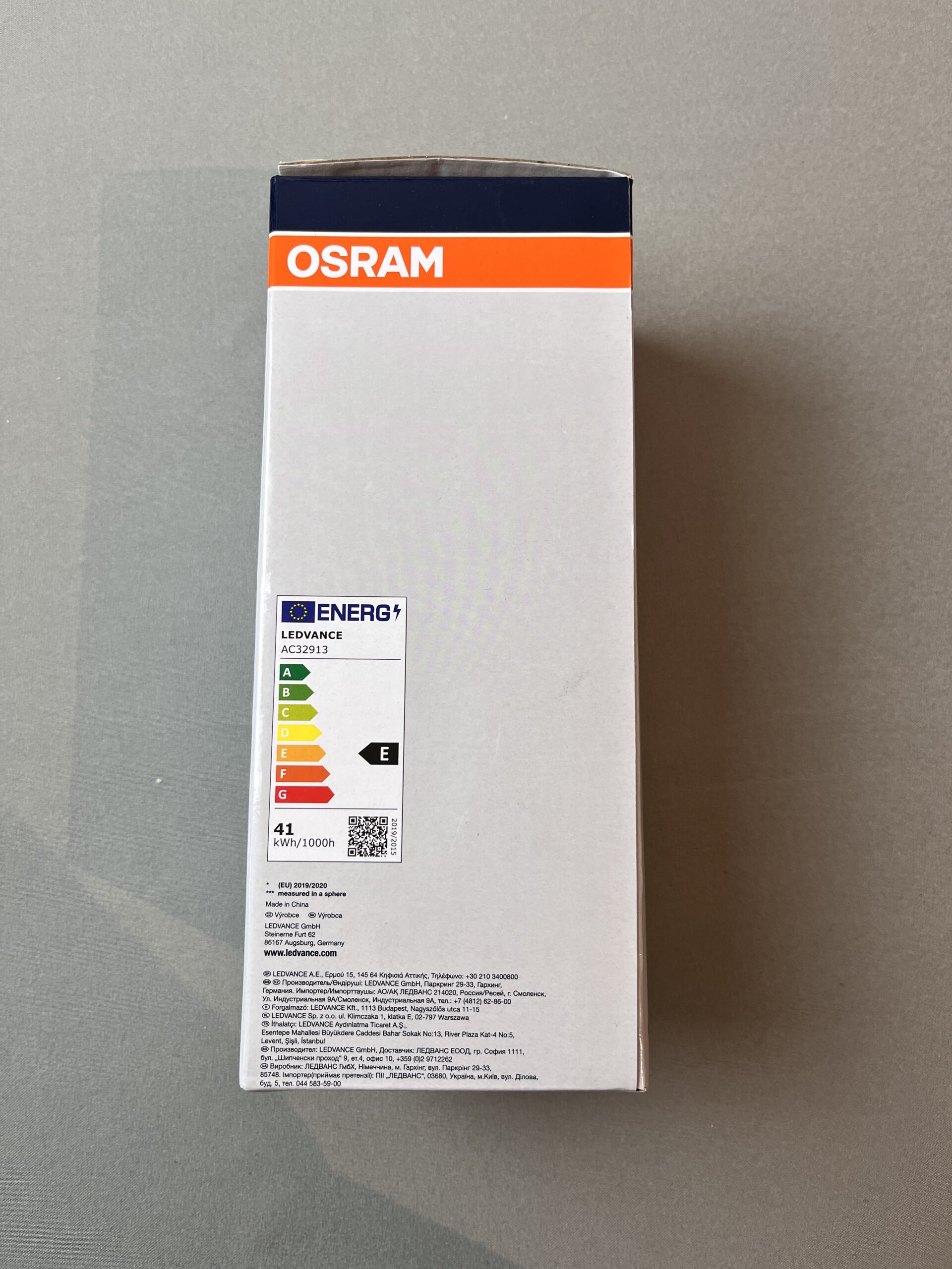 Osram LED E27 Warm White 41w 5400lm