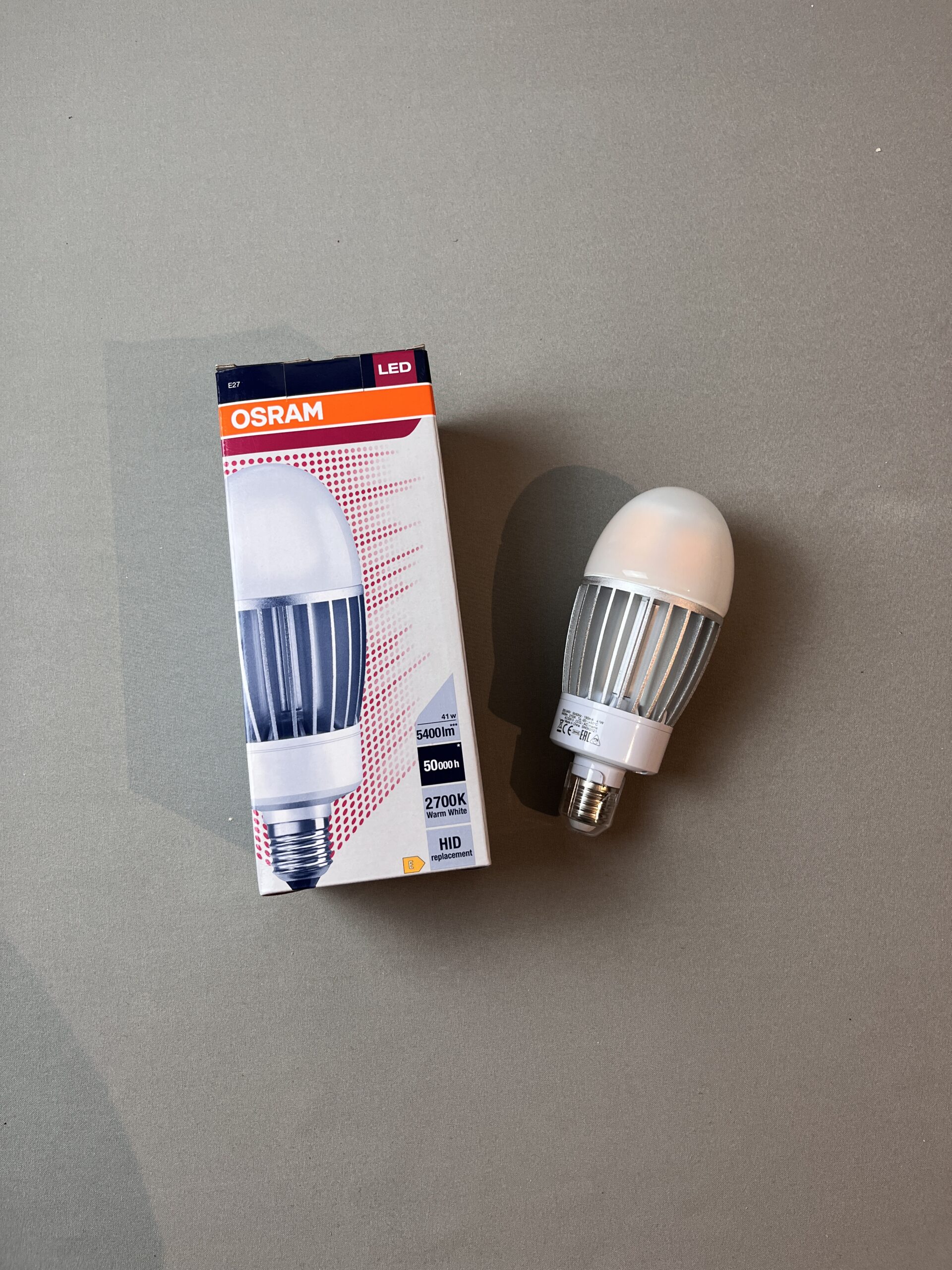 Osram LED E27 Warm White 41w 5400lm