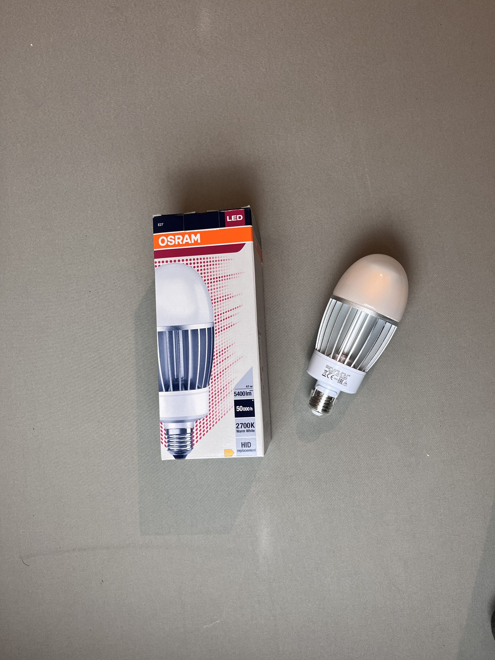 Osram LED E27 Warm White 41w 5400lm