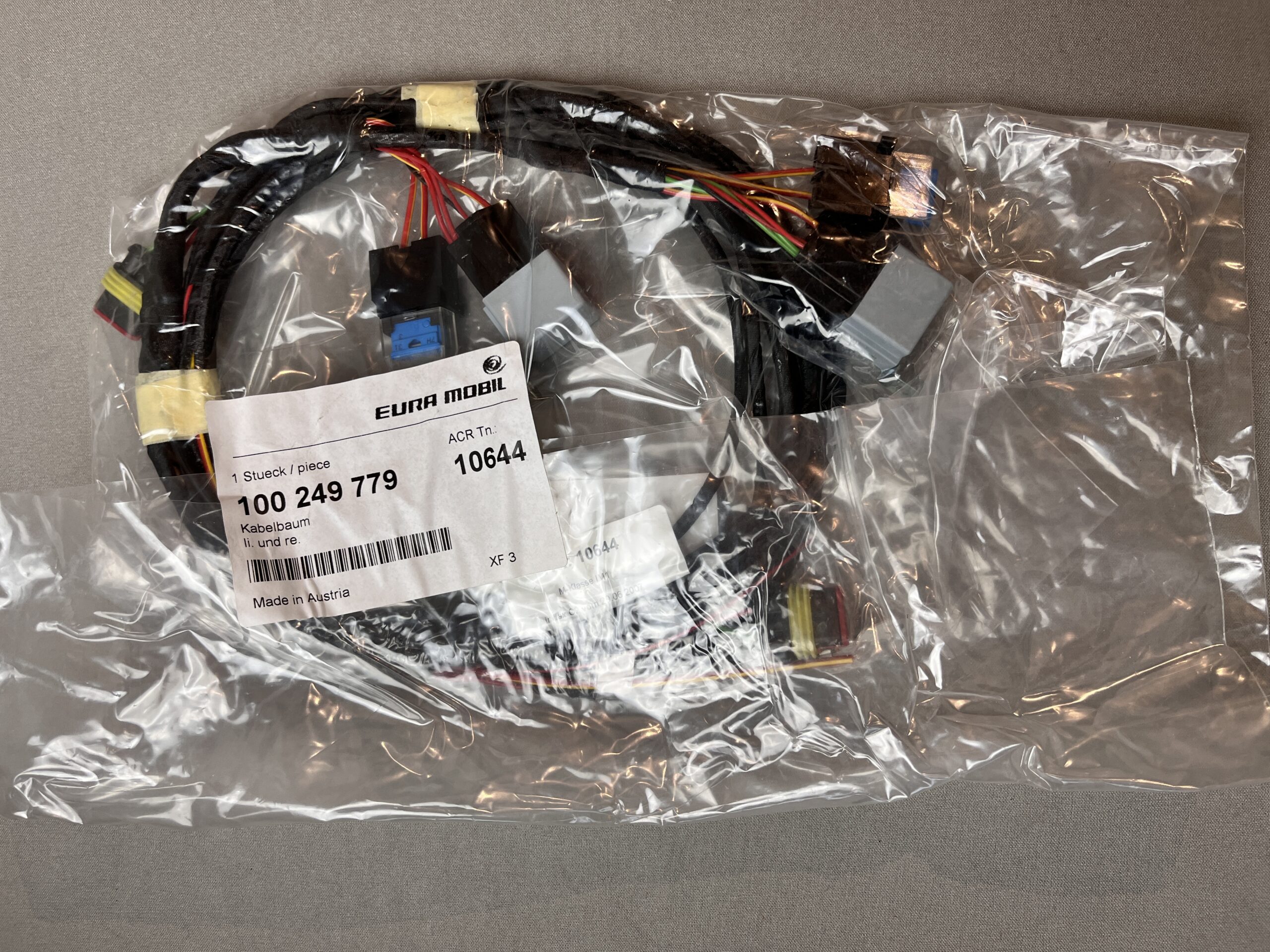 Eura Mobil Kabelbaum Tagfahrlicht/Nebelscheinwerfer links + rechts 10644