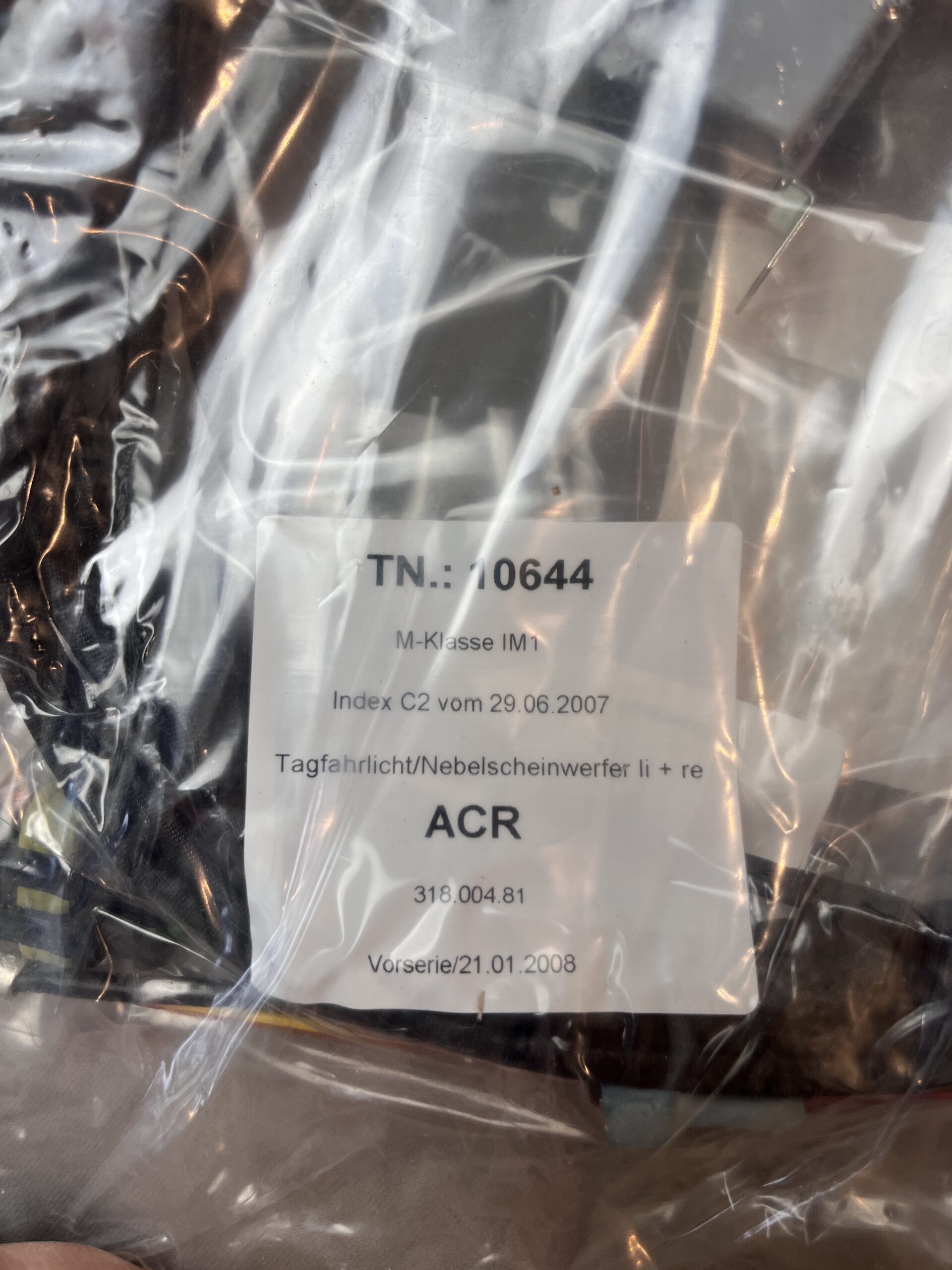 Eura Mobil Kabelbaum Tagfahrlicht/Nebelscheinwerfer links + rechts 10644