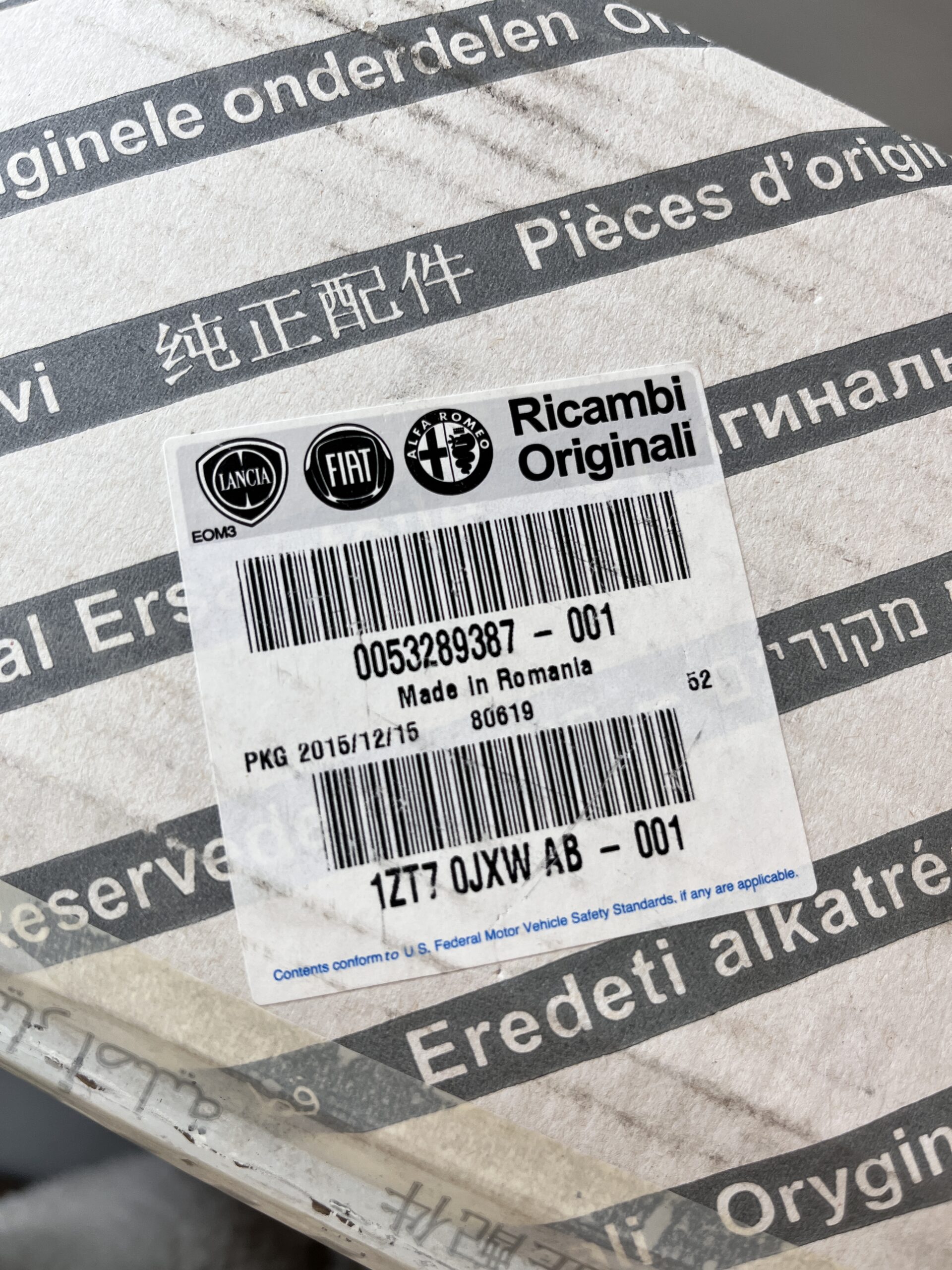 Original Fiat Lenkrad Ducato ab Baujahr 2006 53289386