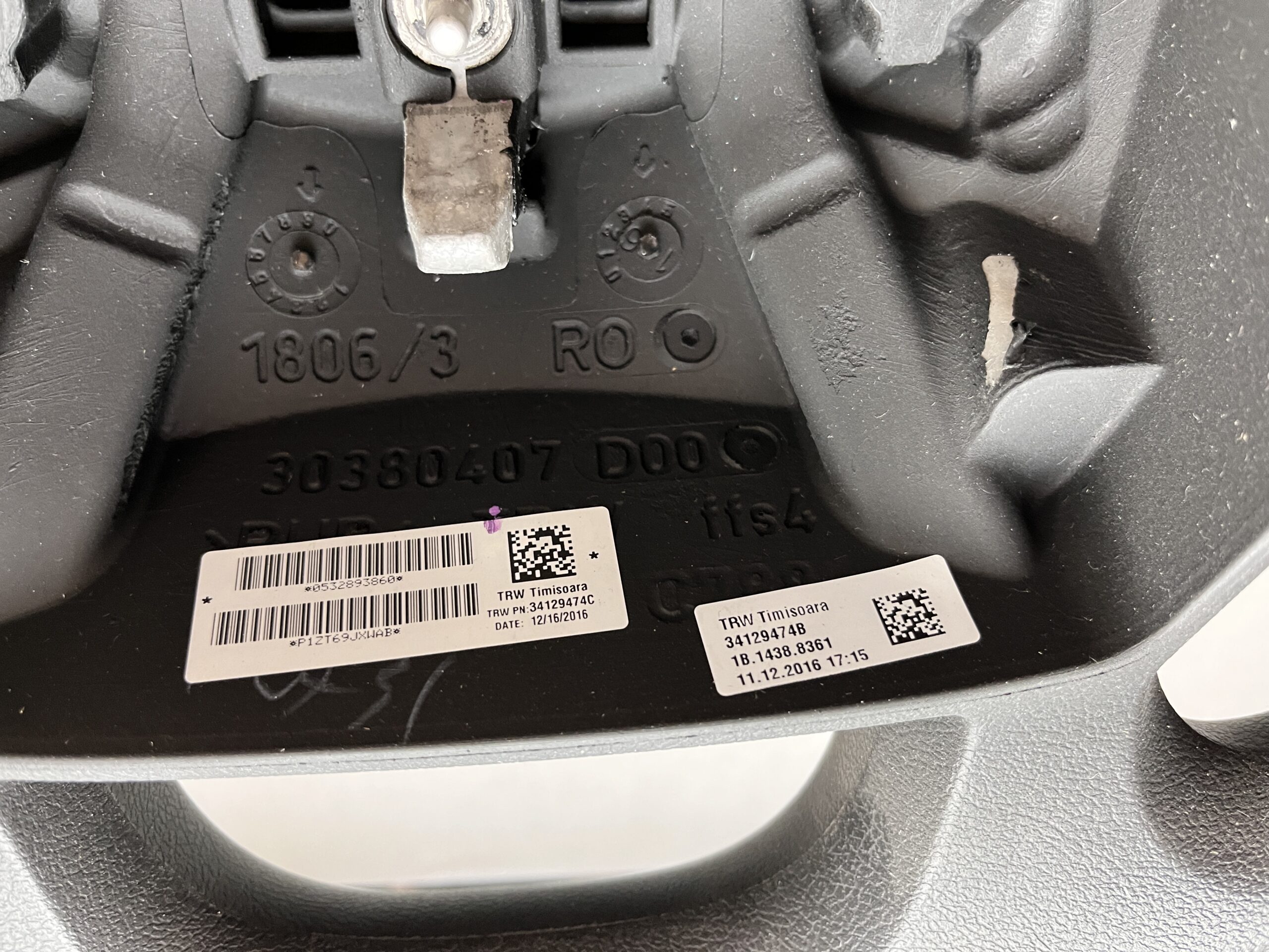 Original Fiat Lenkrad Ducato ab Baujahr 2006 53289386