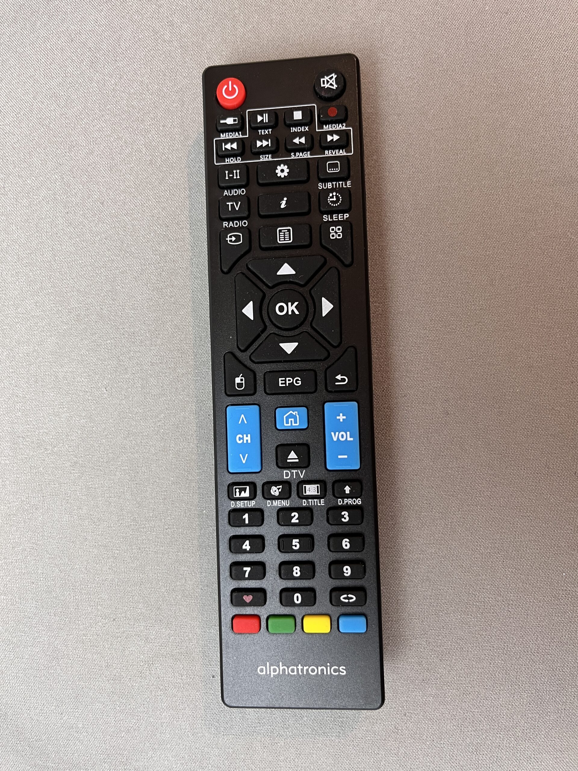 alphatronics Fernbedienung TV