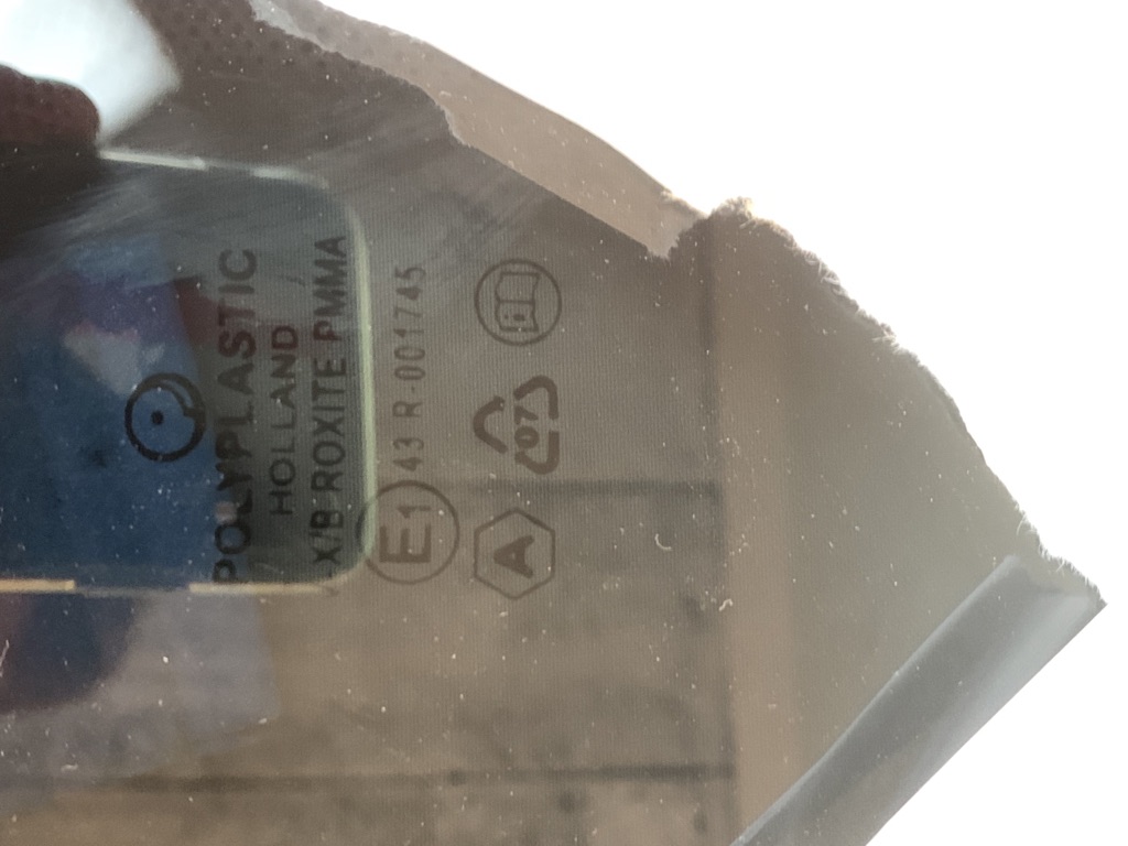 Ausstellfenster Hobby Polyplastic 1090x510mm links 43 R-001745 Neu