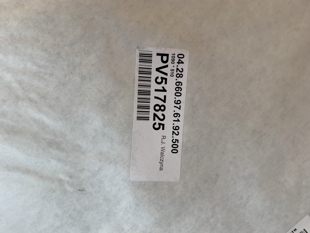 Ausstellfenster Hobby Polyplastic 1090x510mm links 43 R-001745 Neu