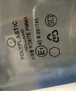 Ausstellfenster Hobby Polyplastic 1277x620mm 43 R-001745 Neu