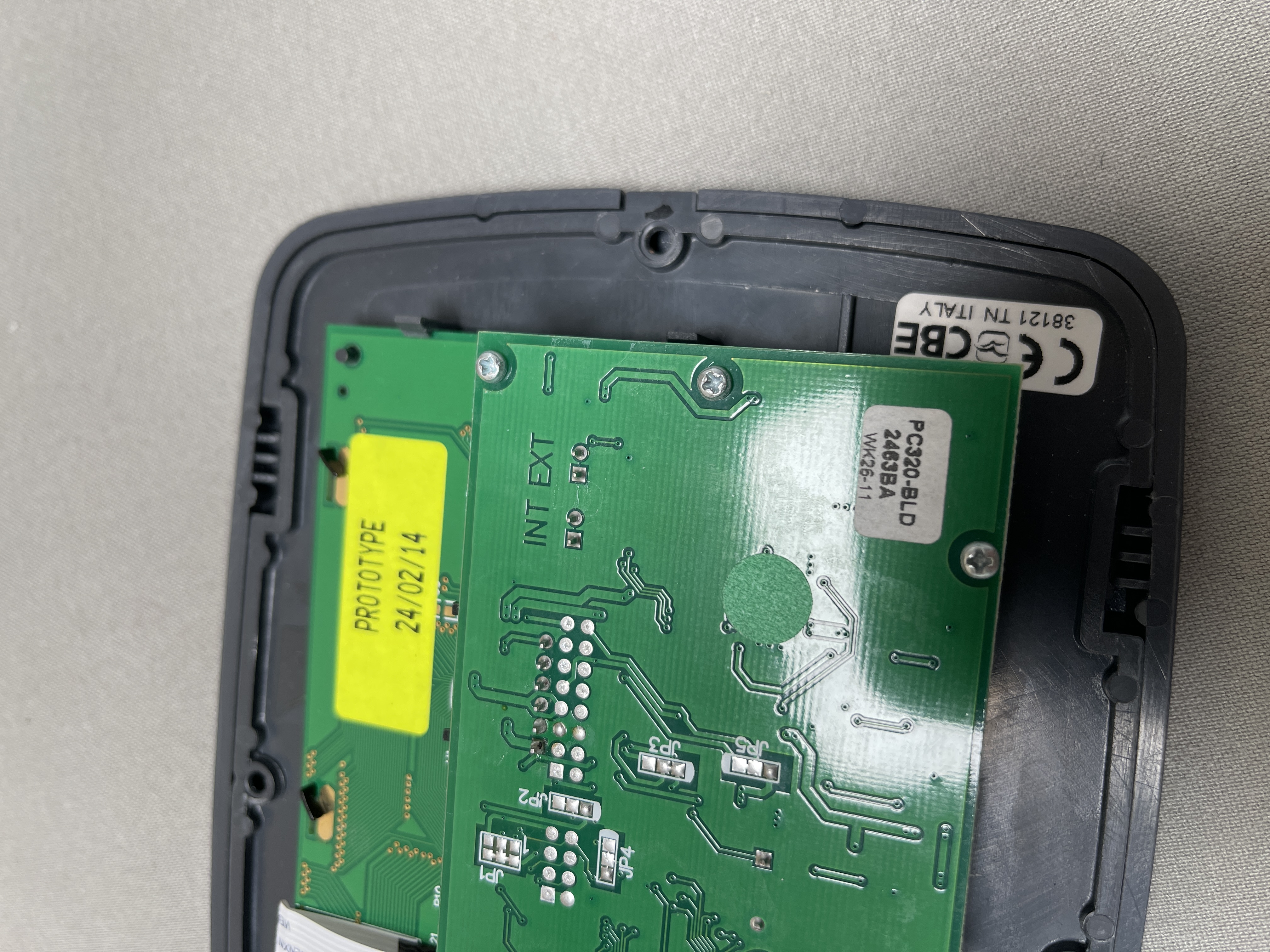 Niesmann & Bischoff Bedienteil LS PC320 v.01-11 CBE