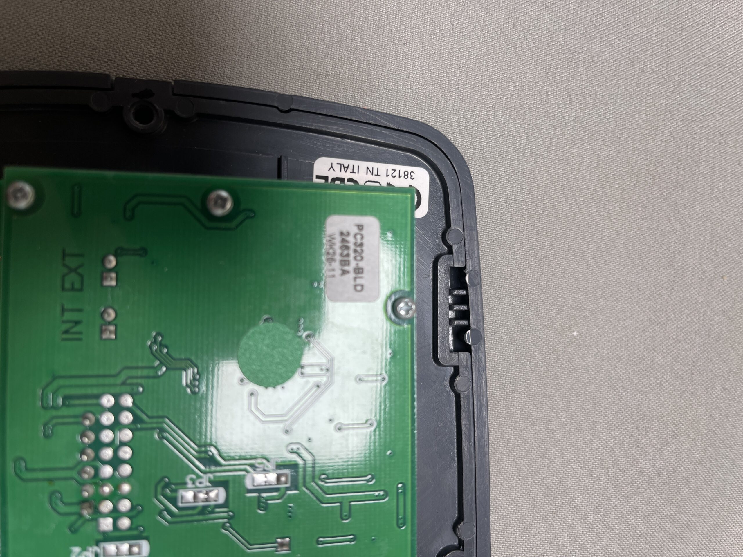 Niesmann & Bischoff Bedienteil LS PC320 v.01-11 CBE