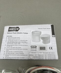 Jabsco Deluxe Flush Electric Toilets Touch Pad Controller 58020