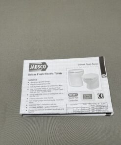 Jabsco Deluxe Flush Electric Toilets Touch Pad Controller 58020 inkl. 2/2 Wege Magnetventil