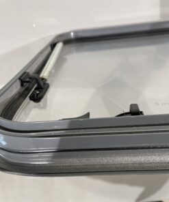 Dometic Ausstellfenster 1000x510mm grau mit Zentralverriegelung