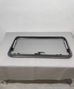 Dometic Ausstellfenster 1000x510mm grau mit Zentralverriegelung