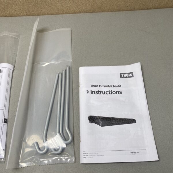 Thule Omnistor 6300 4m Markise Weiß Tuch Mystic Gray incl. Zubehör